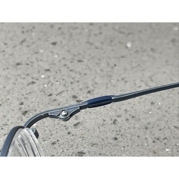 SILHOUETTE M 7417 /40 V 6051 45/22/135 Blue EYEGLASSES Frames Only full rim - Picture 6 of 16